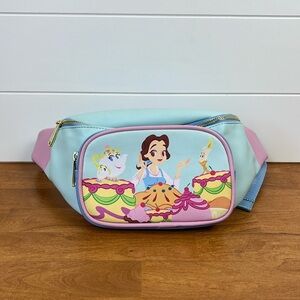 Loungefly belle beauty and the beast fanny pack